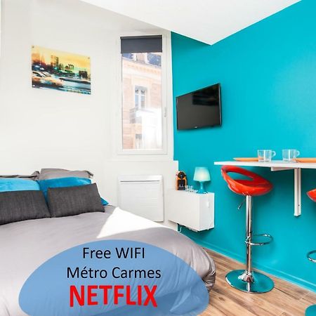 Апартаменты Superbe Studio Cosy Metro Carmes Тулуза Экстерьер фото