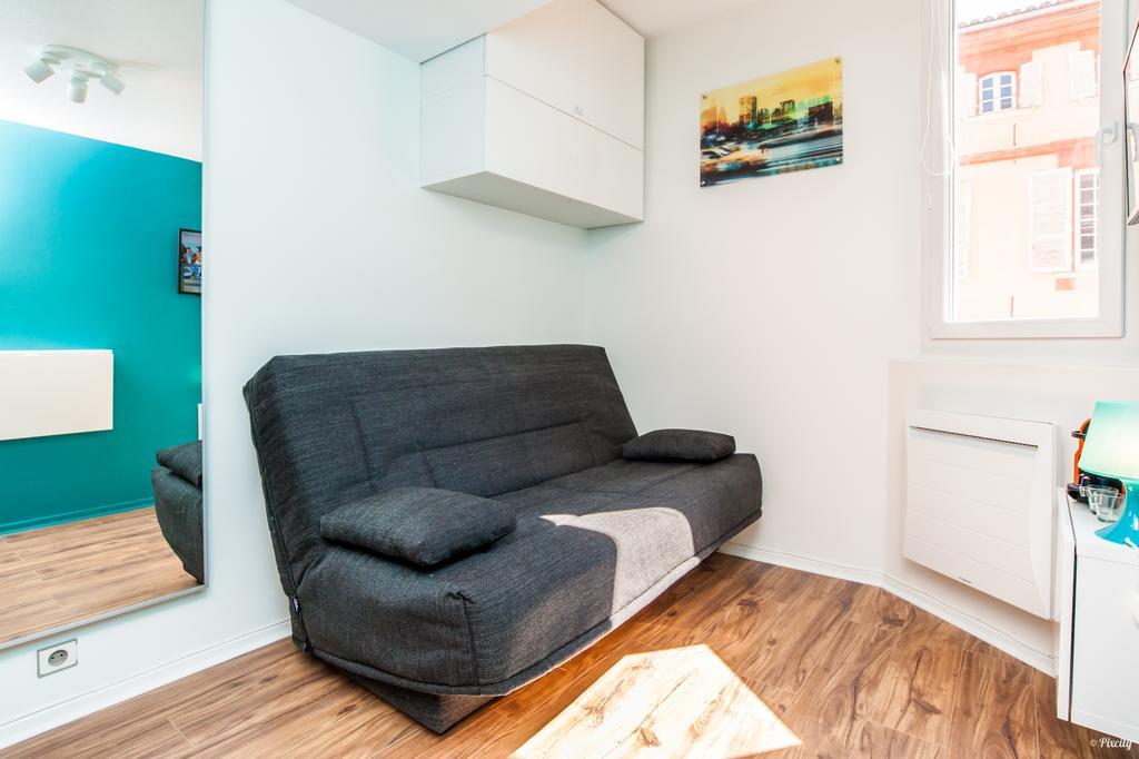Апартаменты Superbe Studio Cosy Metro Carmes Тулуза Экстерьер фото