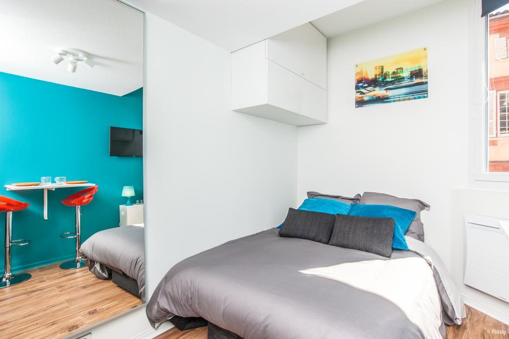 Апартаменты Superbe Studio Cosy Metro Carmes Тулуза Экстерьер фото